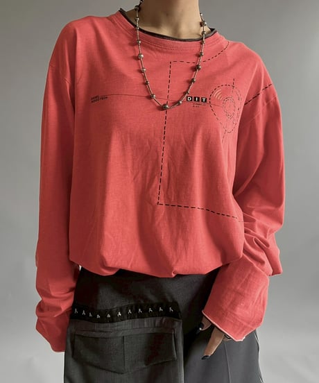 【USED】 DIESEL Design L/S T-Shirt /MS2510-001