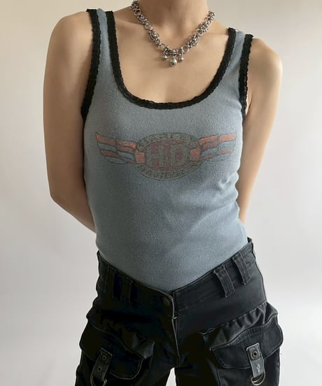 【USED】 Made in USA HARLEY-DAVIDSON Tank Top / 250526-021