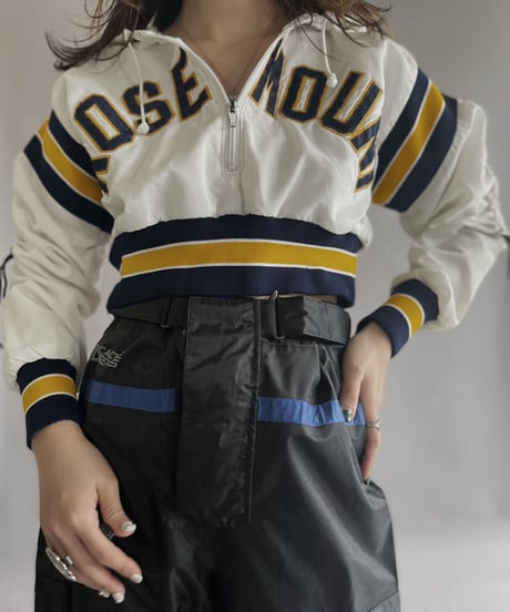 【RE;CIRCLE】 RE Nylon Drawcord Pullover White / 230309-007