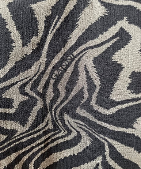 【USED】 GANNI Zebra Patterned One-Piece/241006-001