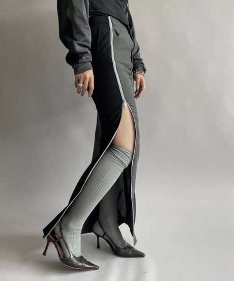 【RE;CIRCLE】 Re Front Zip Skirt/ 241003-006