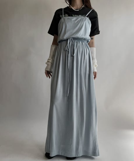 【USED】 Poly Camisole One-piece ⑦ / 220409-020