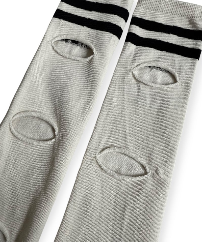 最終価格　chinatsu aoyama リメイクジャージ　レッグウォーマー NEW】Chinatsu Aoyama × UMBRO Leg Warmer Off Whi