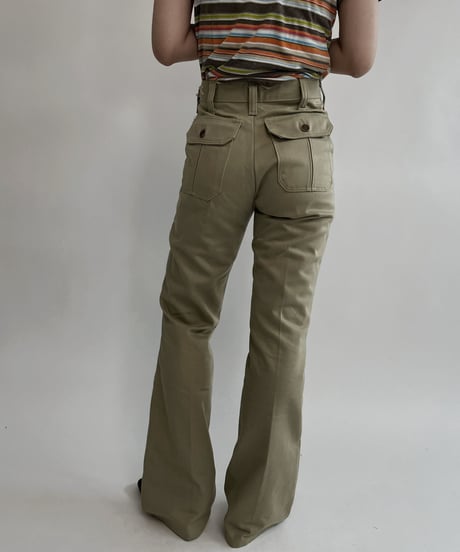 【USED】  Dickies Cotton Flare Pants / 220730-018