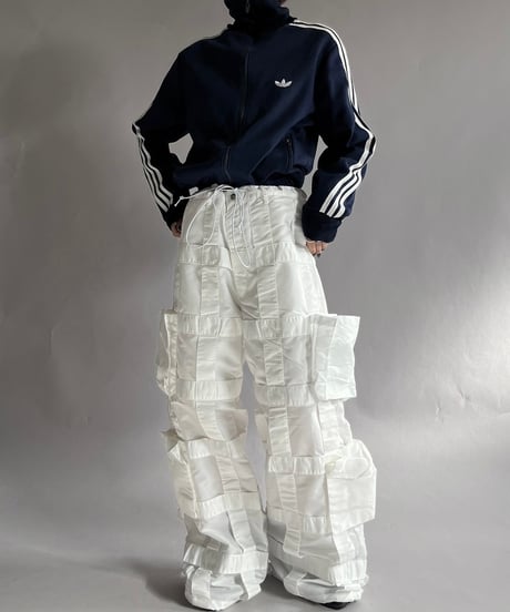 【USED】 Dead Stock GS Nylon TECHNO Pants/ 241214-029