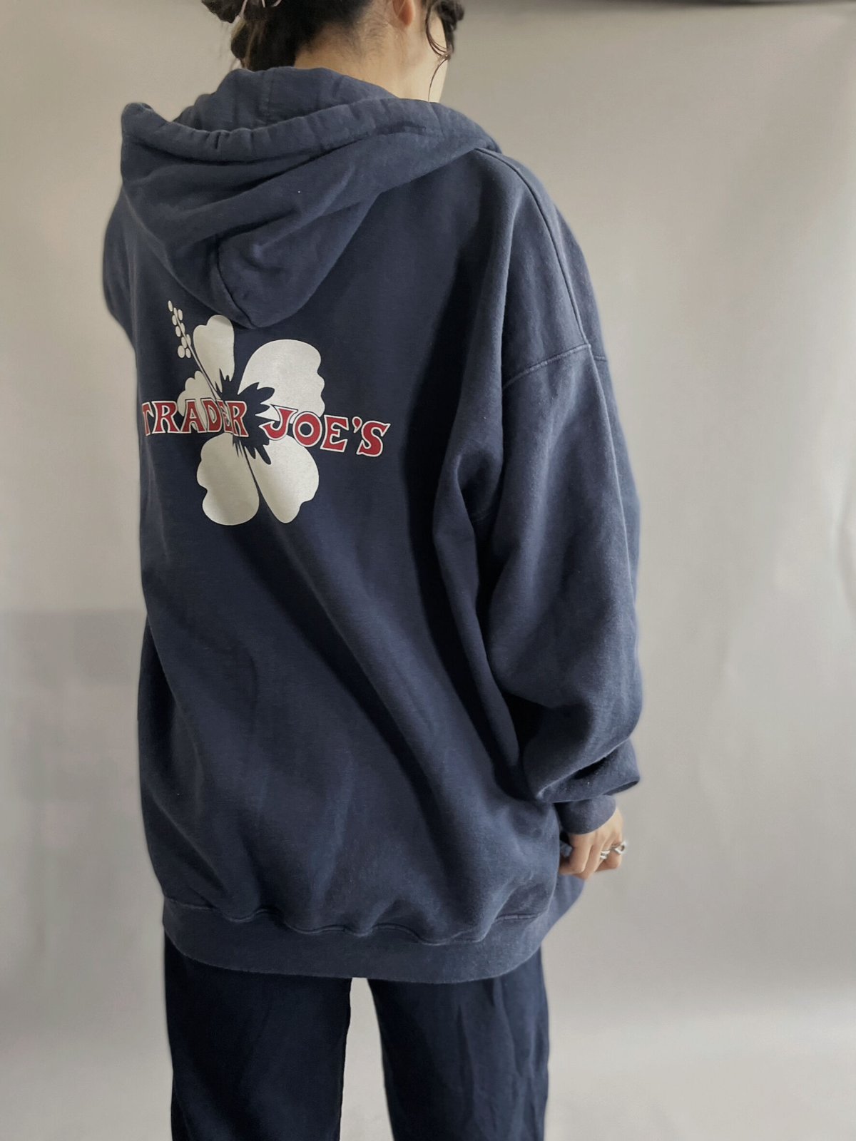 Trader joe's zip up hoodie sale