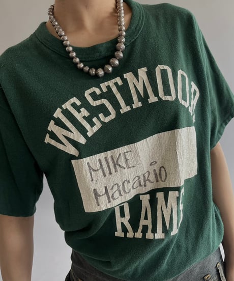【USED】80~90's WESTMOOR RAMS T-Shirt /240824-081