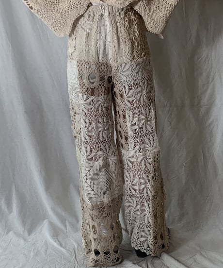 【RE;CIRCLE】 RE Crocket Patchwork Pants②/210521-066