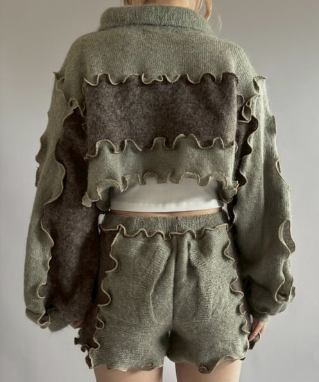 【RE;CIRCLE】 RE Mellow Mohair Knit Set up/ 251127-001