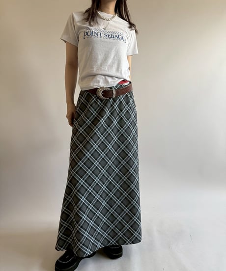 【USED】 RESIZED Made in USA 80's POINT SEBAGO T-Shirt / 250802-023