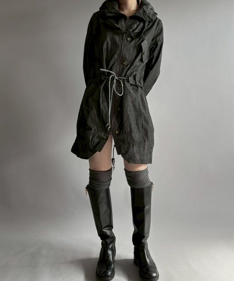 【USED】 Design Nylon Coat / 251115-028
