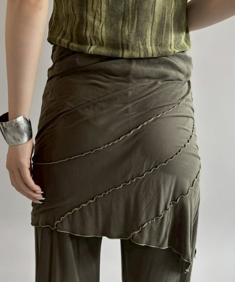 【USED】  Layered Flare Pants / 260622-004