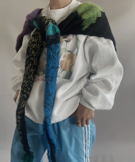 【USED】 Knit  Muffler  / 231021-001