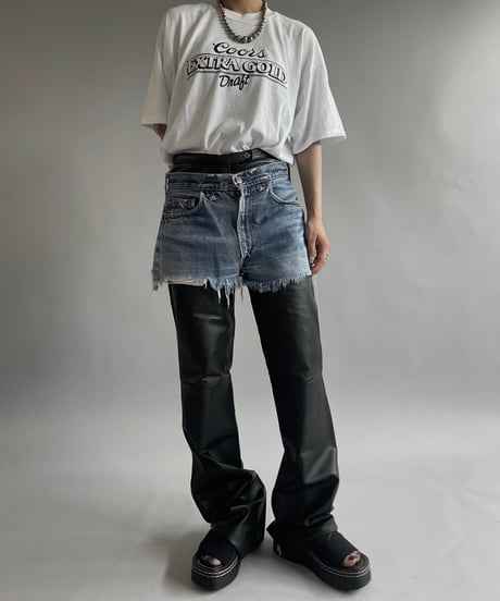 【USED】 Made in USA Screen Stars Vest Extra Gold T-Shirt /240729-032