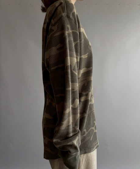 【USED】 Camouflage Thermal Top  /251012-015