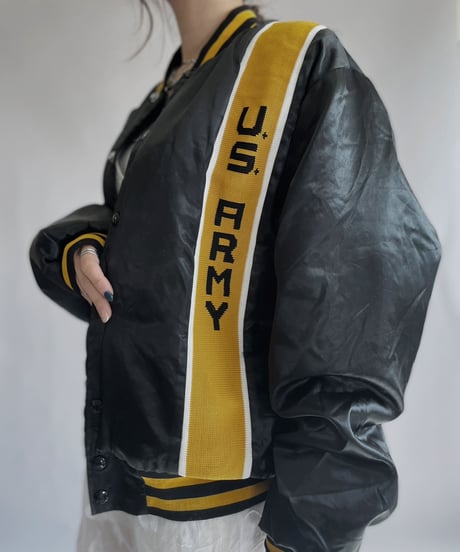 【USED】  US Army Nylon Stadium Jacket / 221126-028