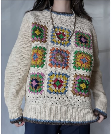 【USED】 Alan Knit L/S Top①/ 220120-054