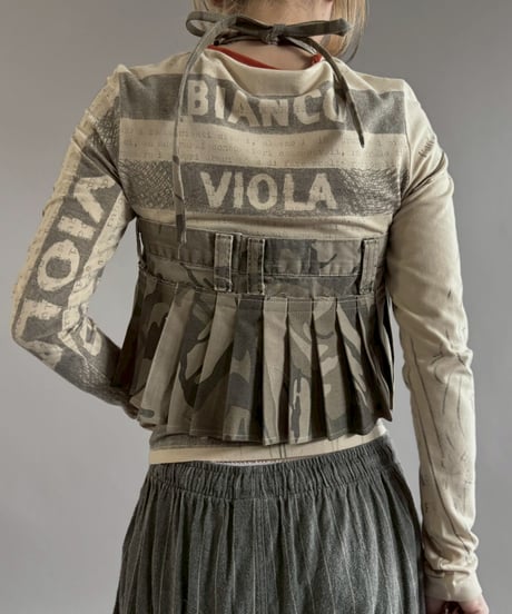 【RE;CIRCLE】 RE  Military Camouflage Wrap Skirt / 260226-005