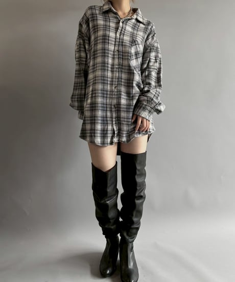 【USED】 WILDERNESS Cotton Flannel Shirt /251025-011