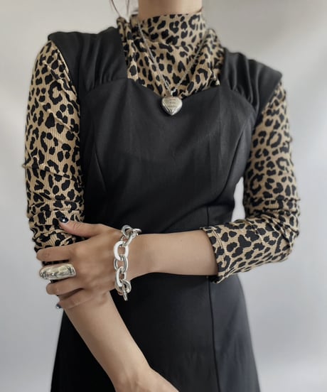 【USED】 Leopard Patterned L/S Top / 230923-016