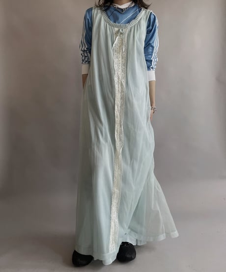【USED】 Sleeveless  Poly  One-piece / 230520-017