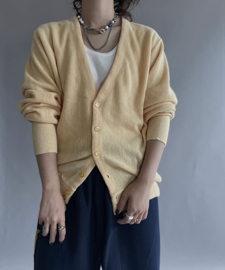 【USED】  Christian Dior Acrylic Knit Cardigan / 221008-012