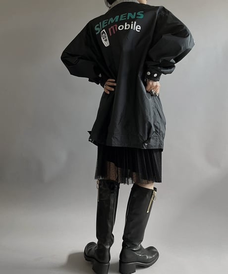【Mashup Products】 Silk Screen Reversible Nylon Jacket /  240217-005