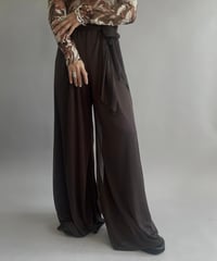 【USED】 Dressbarn Collection Sheer Wide Pants/24302-005
