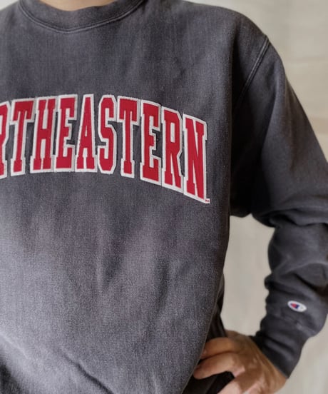 【USED】  Champion Reverse Weave Sweat NORTH EASTERN/210902-047