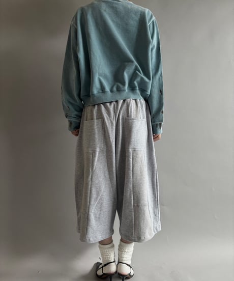 【USED】 Paint Short Sweat / 250925-008