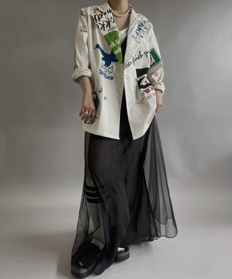 【RE;CIRCLE】RE Eco-Fri0endly Bag Double Jacket / 240516-014
