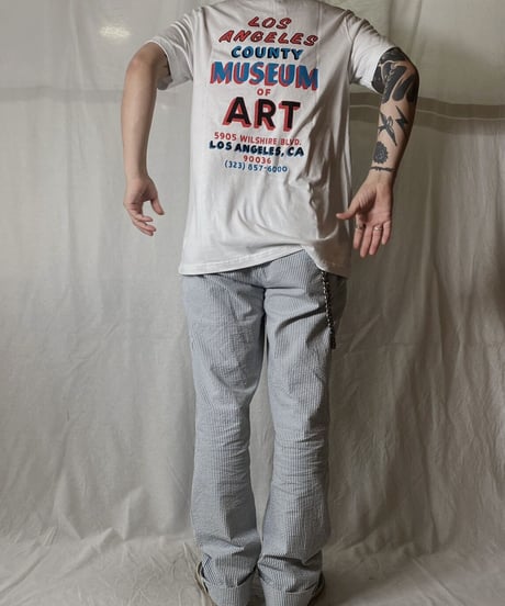 【NEW】 S/S T-shirt LACMA (White)/210616-002