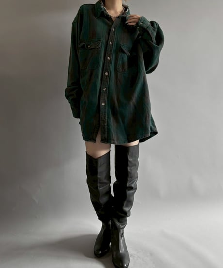 【USED】 DAKOTA Flannel Shirt /251025-020