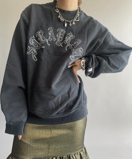 【USED】 Made in USA 90's Sweat L/S Top /241006-012