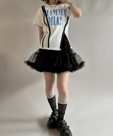 【RE;CIRCLE】 RE Hock Tape T-Shirt  / 250828-001