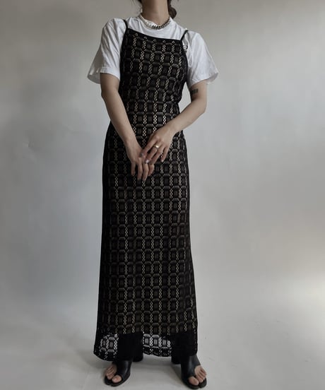 【USED】 Lace Camisole One-piece / 220423-021