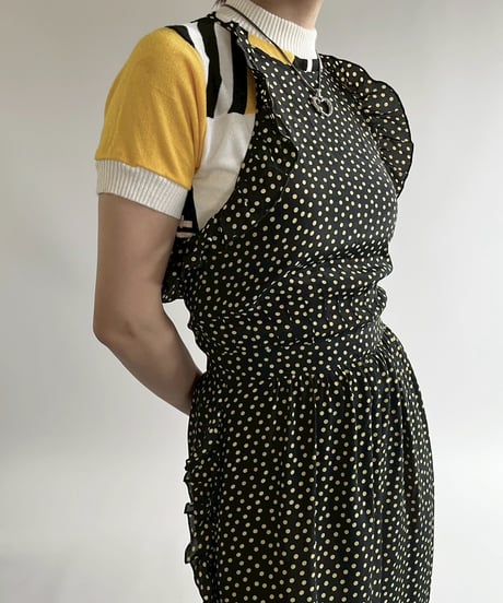【USED】 See By Chole Dot Pattern Camisole One-Piece /250419-007