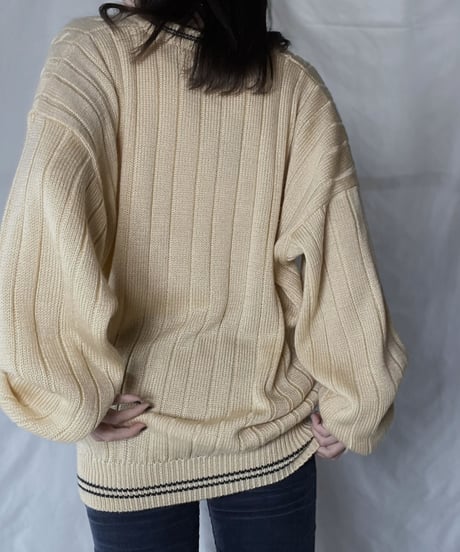 【USED】 Acrylic L/S Knit/ 220120-039