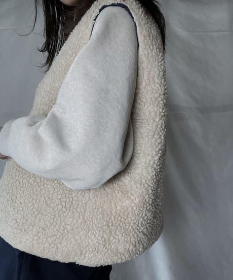 【USED】 Reversible Boa Vest - TALON Zip / 220120-049