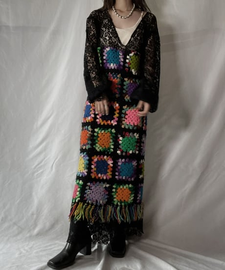 【RE;CIRCLE】 RE Ｇranny × Lace One-piece①/211110-001