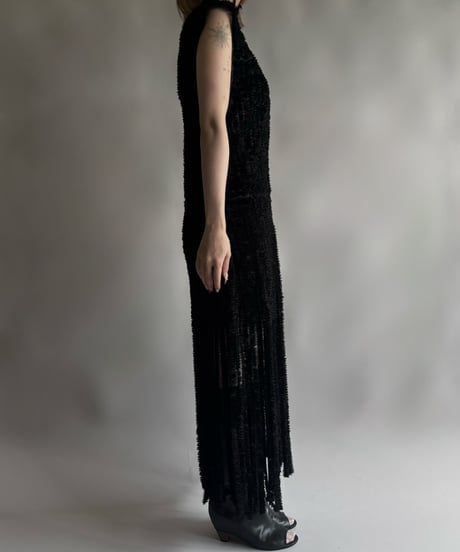【USED】 N/S fringe One-Piece  /250906-014