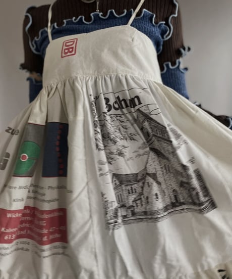 【RE;CIRCLE】RE Eco-Friendly Bag Camisole Middle One-piece / 230327-007