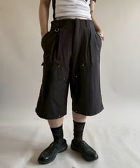 【RE;CIRCLE】 Re Suit Double Knee Shorts / 250612-006