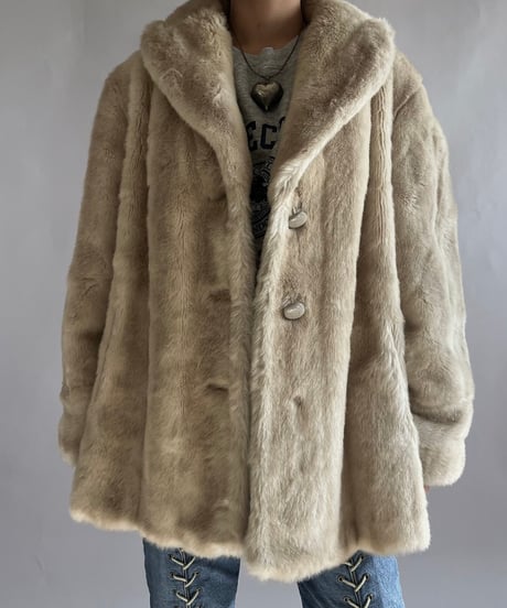 【USED】 MINCARA Fake Fur Jacket /241221-006