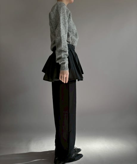 【RE;CIRCLE】 RE Suit Wrap Skirt Mini / 260129-008