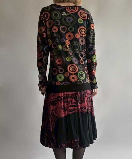 【USED】 Desigual.  L/S design One-Piece  /250906-022