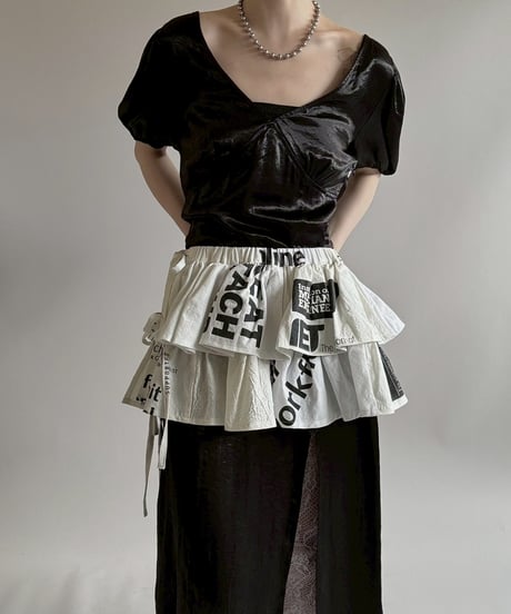 【RE;CIRCLE】 Re Eco Bag Maki Skirt /  250626-005