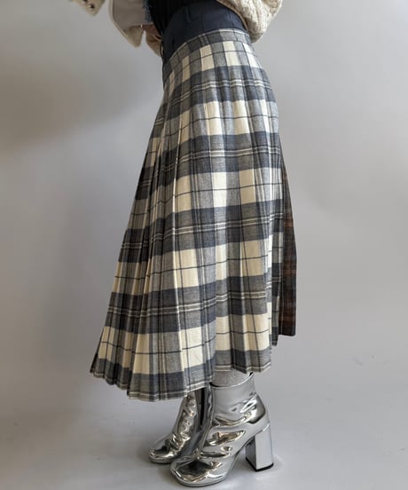 【RE;CIRCLE】 RE Kilt Long Skirt / 250102-015