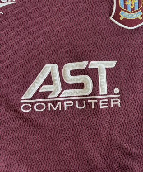 【USED】 97~98's Reebok Aston Villa Soccer Shirt / 260530-004
