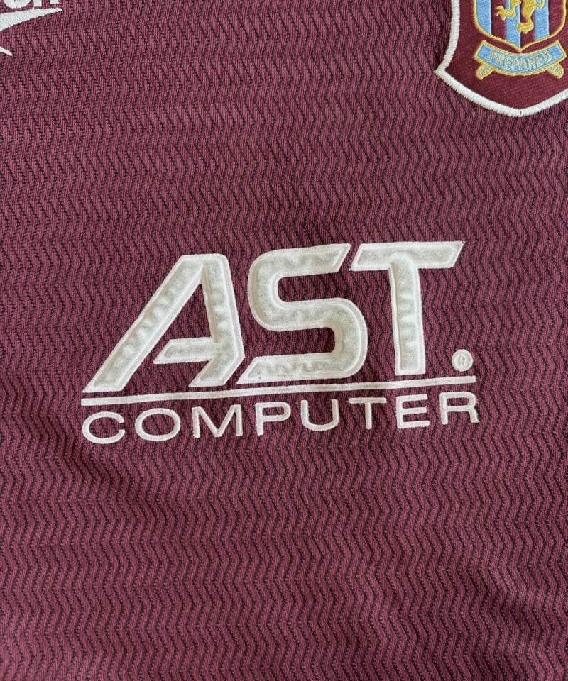 USED】 97~98's Reebok Aston Villa Soccer Shirt